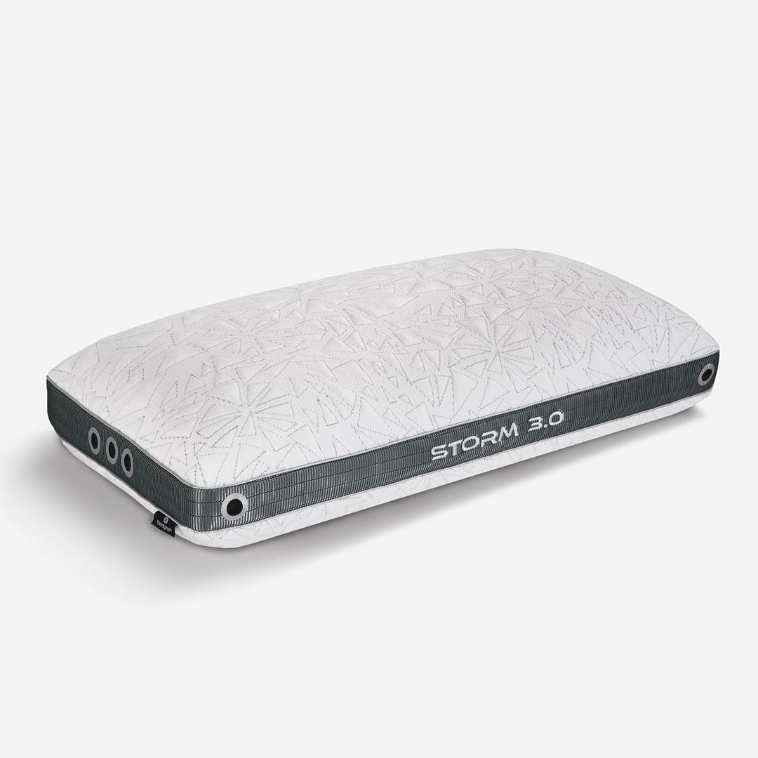 Bedgear Storm Performance Pillow - Cooling Pillow for Hot Sleepers, Neck Pain, Medium Support, Hypoallergenic, Breathable Washable Cover, Pressure Relief - 20" W x 36" L x 6.50" H Size 3.0 (King) Bedgear Storm Performance Pillow - Cooling Pillow for Hot Sleepers, Neck Pain, Medium Support, Hypoallergenic, Breathable Washable Cover, Pressure Relief - 20" W x 36" L x 6.50" H Size 3.0 (King)