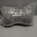 Yimobra Toilet Rug U Shaped Washable 24x20 Inch - Ultra Soft Absorbent Chenille Bath Rugs for Toilet, Quick Dry & Machine Washable, Non Slip Contour Bathroom Mat, Gray (Grey)