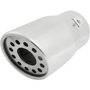 uxcell Car Universal 3" Inlet Exhaust Silencer Muffler Tip Fit 2-2.75inches Pipe