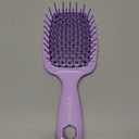 FHI Heat UNbrush Detangling Brush for Pain-Free Brushing on All Wet or Dry Hair Types  Durable DuoFlex Anti-Static Bristles, Lightweight Handle, Vented Hair Brush (1 Count (Pack of 1), Lilac Light Purple)
