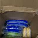 Yaomiao 15 Pack Collapsible Food Storage Containers with Lid Foldable 8 Pcs Rectangle Storage Bowl and 8 Pcs Round Silicone Food Bow for Lunch Rv Accessories Microwave Freezer Safe(Bright Colors)