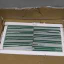 Glass Subway Tile 3 x 6 Inch Pale Green for Kitchen Backsplash Bathroom Wall Pack of 32 Sheets