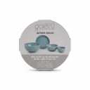 ARTISTS TOUCH Pack Of 4 Light Blue Melamine Bowl and Plate Set