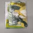 Sage Green Baby Shower Decorations Set- Sage Green Balloon Arch Kit, Pom Poms, OH BABY Banner, Backdrop, tablecloth for Gender Reveal Party Supplies