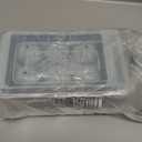 WIBIMEN Large Ice Cube Molds, Big Round Whiskey Ice Cube Trays for Freezer, Easy to Fill & Release, Whiskey Bourbon Cocktail(1.9In*6 Balls- Blue/2 Pack)