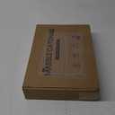 Koville Roman Travertine Tray, 12x8 Coffee Table Vanity/ Decorative Tray for Jewerly, Watch, Perfume Candle Storage for Bedroom/ Bathroom/ Kitchen Countertop