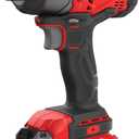 CRAFTSMAN 20V MAX Impact Driver Kit, 1/4 Inch, 2,800 RPM, LED Work light, Battery and Charger Included (CMCF800C1)