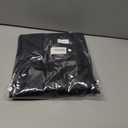 Newrara Adult Shiny Graduation Cap and Gown Tassel Set for High School & Bachelor (45 Plus, Black)