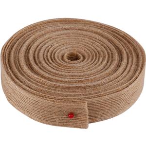 1 Inch Wide Natural Burlap Fabric Natural Jute Beautiful Burlap Ribbon Great for Wedding Gift Wrapping Home Dcor Floral Arrangement, 25 Yards-Roll