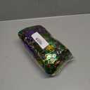 Mardi Gras Decorations 50 Feet Gold Green Purple Garland Mardi Gras Christmas Tree Tinsel Metallic Twisted Hanging Garland for Mardi Gras Oktoberfest Birthday Party Decoration