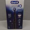 Oral-B iO Series 2 Rechargeable Electric Powered Toothbrush Starter Kit, Night Black with 2 Brush Heads - Automatic Pressure Sensor to Protect Gums - 3 Modes - 2 Min Timer