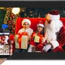 Digital Picture Frame WiFi Smart Picture Frames 10.1Inch HD Digital Photo Frame, 16GB Storage, Electronic Picture Frame Easy to Share Photos and Video via Uhale APP (Matte Black)