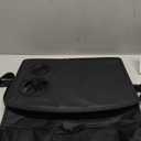 Walker Tray for Folding Walker, Trays for Walkers for Seniors Detachable with Cup Holder,Walker Trays for Rolling Folding Walker,Walker Accessories for Elderly (Black With Pockets 2.0)