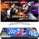 FVBADE [32000 Games in 1 78S Pandora Box Arcade Game Console for PC & Projector & TV,3D Games 1-4 Players Double Joystick Favorite List Game Category Save/Search/Hide/Pause
