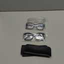 AMOMOMA Retro Oversized Reading Glasses for Women Blue Light Blocking Computer Readers Spring hinge AM6003 (C1 Black+c2 Brown Tortoise+c4 Grey Tortoise)