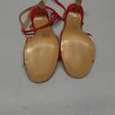 iiimmu Women's Bow Heels 4 IN Stiletto Heeled Sandals for Women Round Open Toe Sandals Elegant Summer Heels Soft PU Leather/Faux Suede. size 10