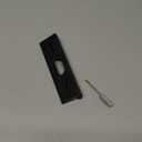 R/ing Doorbell Angle Mount Adjustable 35 to 55 Degree Compatible with Wired Doorbell Pro/Plus, Camera Door Mount Wedge Kit, Left/Right Universal Installation Corner Holder for Apartment Door (Black)