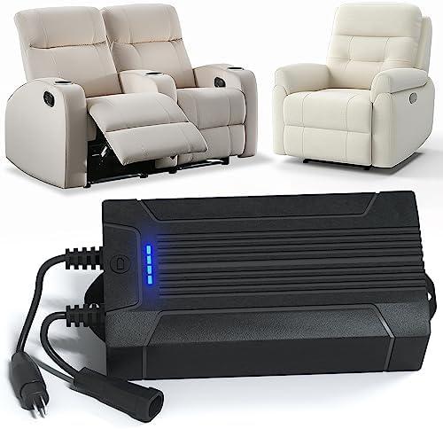 Lavolta Battery Pack for Reclining Furniture - Rechargeable Recliner Battery Pack - Universal 2-Pin Power Supply for Electric Recliners, Recliner Chair, Couch, Sofa (2200 mAh)