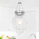 Modern Pendant Light, Brushed Nickel Pendant Light for Kitchen Island, Adjustable Hanging Ceiling Light Fixture, Large Farmhouse Pendant Kitchen Island Lighting for Dining Room Bedroom Bar Office