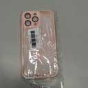 Compatible with iPhone 14 Pro Max Case with Built-in Camera Lens Protectors Shockproof Translucent Magnetic 14 Pro Max Phone Case 6.7" [Compatible with Mag-Safe][Great Grip Feeling], Pink
