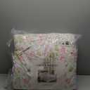 Laura Ashley - Twin Comforter Set, Luxuriously Soft Bedding with Matching Sham, Floral Home Decor (Morning Gloria Pink, Twin)