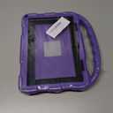 Fire HD 8 Tablet Case for Kids(2024/2022/2020 Release,12th/10th Generation),Incompatible with iPad Samsung,Shock Proof Friendly,360 Rotating Grip Stand,Portable Handle Kid-Proof Case (Blue)