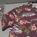 SSLR Pack Hawaiian Shirt for Men Flamingo Short Sleeve Casual Button Down Shirts Summer Beach Shirt, XLarge
