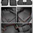 Floor Mats for Mazda 3 Hatchback Sedan 2010-2013,3 Pcs Car Mats