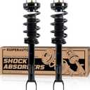 Front Complete Struts Coil Spring Assembly 172665 Compatible with 2012-2022 Dodge Challenger 2012-2022 Charger Replacement Shock Absorbers (Front Struts - 2 Pcs)