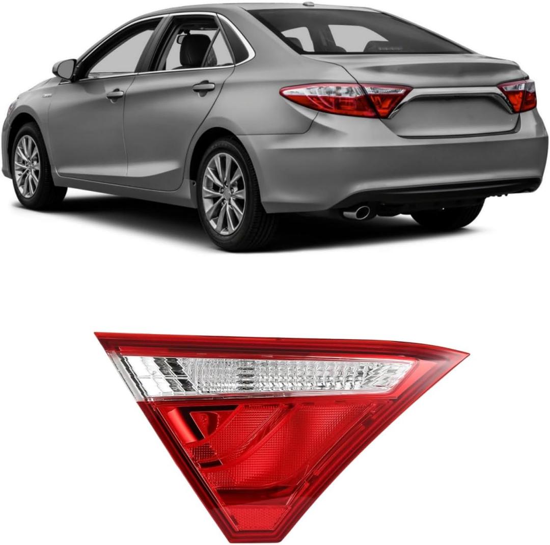 Tail Light Left Driver Side Replacement for 2015 2016 2017 Toyota Camry Rear Inner Lamp TO2802116 8159006410