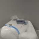 Nursing Pillow  Breastfeeding Pillows with Security Fence for Enhanced Support & Comfort  Removable Cotton Cover, Adjustable Waist Strap, Newborn Essentials Must Haves Baby Registry Search (Clouds)