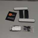 FULEN 2 Pack Picture Lights for Wall, Art Lights for Painting, Battery Operated Wall Sconce Rechargeable, LED Wall Light Cordless with Remote, Frame, Gallery, Dartboard Lights No-Drill, Black