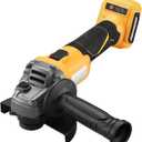 Angle Grinder Cordless,4-1/2-Inch to 5-Inch,3 Variable Speeds Power Grinder Tool,8500 RPM Brushless Power Motor,Grinder for Cutting,Grinding,Polishing(Tool Only)