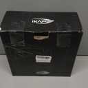 IKAPE V2 Espresso Knock Box, Espresso Coffee Organizer Box Fit for Storage 51mm 53/54mm 58mm Espresso Tamper, Distributor, Portafilter & Puck Screen Accessories, Natural Walnut Station Base (8 IN One)