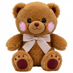 12" Teddy Bear Stuffed Animal Plush Toys for Girls and Boys, Cute Teddy Polar Bear Stuffed Animals, Kawaii Plushies Pillow for Valentines Day, Easter Basket Stuffers