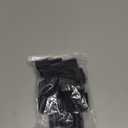 Rectangle U Shaped Chair Leg Tips Caps with Felt Pads,Furniture Feet Protector Slide Smoothly Glides No Scratches No Noise Protect Hardwood Floor,Fit 14mm(9/16inch) Diameter Tubular Leg (Black 24PCS)