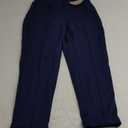 AFITNE Women’s High Waisted Dress Casual Pants Stretchy Pull On Work Business Slacks Comfy Office Trousers with Pockets, Size L