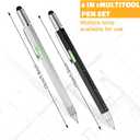 WY WENYUAN Multitool Pen - Men's Gift for Birthday, Dad, Husband, Grandpa; Stocking Stuffer, White Elephant Gift; Tools & Gadgets