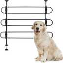 PetSafe Happy Ride Metal Dog Barrier, Pet Gate Vehicle Divider for Cars, Minivans & SUVs