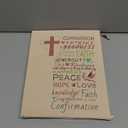 Adjustable Bible Cover with 75 Bible Tabs - Bible Cover Case for Women，Waterproof, Washable Quilted Bible Case，Reusable Christian Gifts for Women (Black, S)