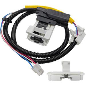 W11307244 W10682535 Washer Lid Lock and Lid Strike w10837741, Compatible with Amana Kenmore maytag Whirlpool Washer, Replace w11253733 w10838613, Fit Models wtw5000dw1 wtw4816fw2 ntw4516fw3