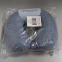 Bucky Jersey Stripe Comfort Travel Accessories, Memory Foam Neck Pillow, Navy Stripe, One Size