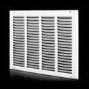 16x10 Return Air Grille (Duct Opening Size), Air Return Vent Cover, AC Vent Cover, Cold Air Return Vent Cover, Flat Return Air Grilles, Outer Dimensions:17.75"W x 11.75"H (16"Wx10"H, Duct Opening)