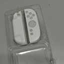 PlayVital Hard Case for Nintendo Switch 2 with Extra Stand & Thumb Grip Caps | Split Design, Dockable Protective Full-Body Shell Cover for Nintendo Switch 2 | Solid Color Series, White