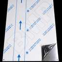 Stainless Steel Backsplash Panel, 304 Stainless Steel, 25 Gauge, 30 x 24 Inch, Wall Panel