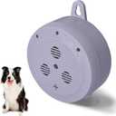 2 x Anti Barking Device for Dogs,Smart Dog Bark Deterrent Devices,Dog Clicker for Training,3 Modes Ultrasonic Bark Box Long Range Ultrasonic 35ft Safe for Human & Dogs