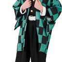 Cosplay Costume Coslpay Outfit for Halloween Kids Adult(green,adult XXL)