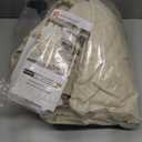 Porch Shield Fire Pit Cover - Waterproof 600D Heavy Duty Fade Resistant Round Patio Fire Bowl Cover Beige - 44 inch