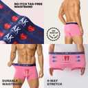 Arjen Kroos Men's Novelty Boxer Briefs Sexy Cotton Underwear for Men Funny Boxer Shorts 3 Pack