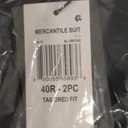 Alton Lane Mercantile Suit Tailored Fit - Premium Quality Suits for Men, Stylish and Elegant Formal Suit for Men (40R, Navy)